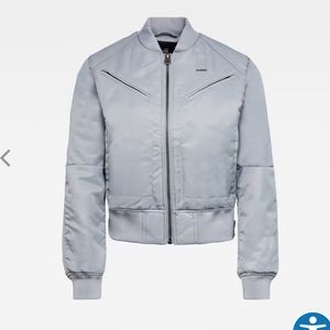 G-Star Zip-Pocket Cropped Bomber Jacket - Women’s size M
